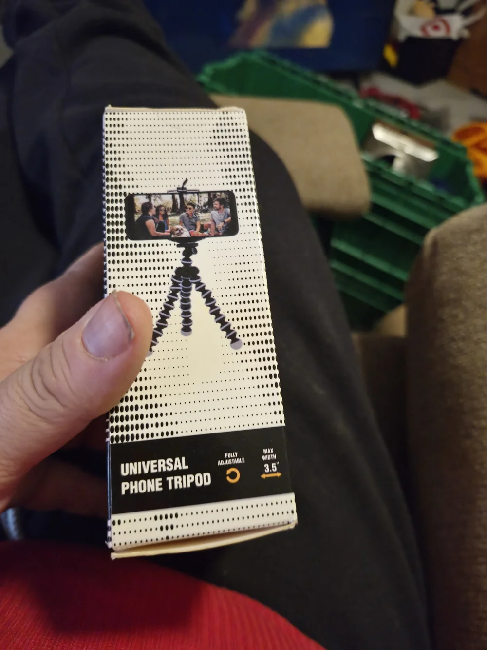 Universal Phone Tripod - Black and White